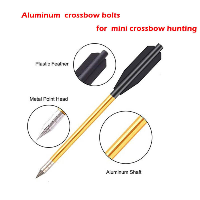 ManKung Śruby X-Bow aluminiowe 6" - 12 sztuk - kopia