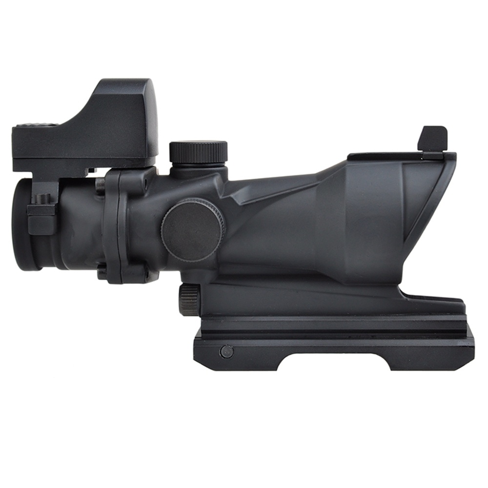 Aim-O Mira de punto rojo 4x32 tipo Acog y RMR Weaver - BK/rojo