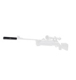 shoXx Silencer for 4.5/5.5mm AirGuns - 1/2-20UNF
