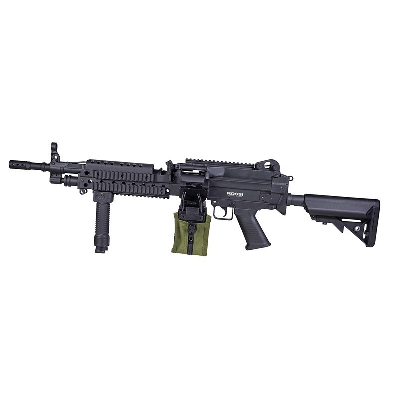Rossi Desert Thunder MK46 AEG Machine Gun 1.0 Joule - BK