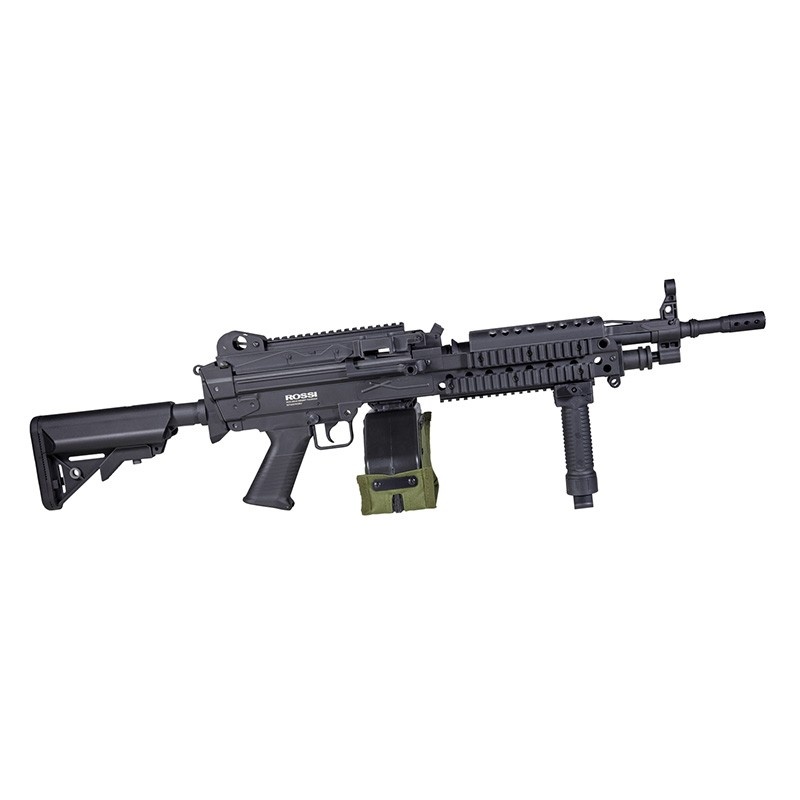 Rossi Desert Thunder MK46 AEG Machine Gun 1.0 Joule - BK