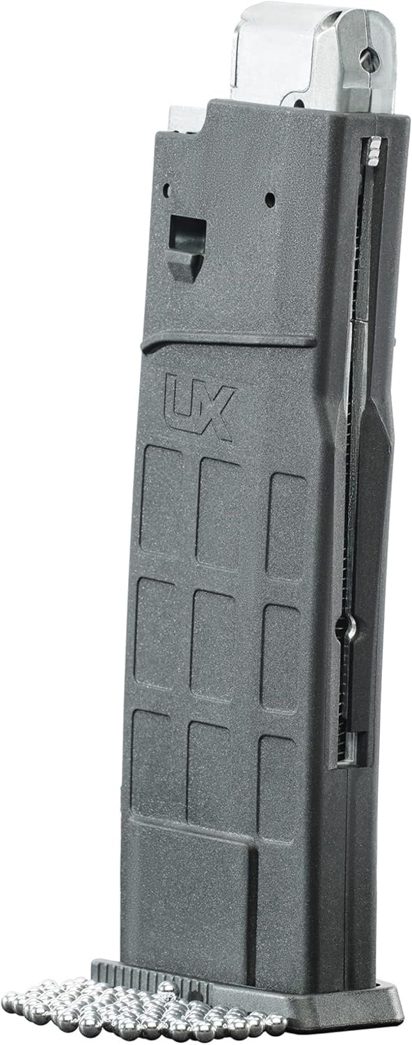 Umarex Pistolet à billes Co2 StrikeForce Rapid Fire entièrement automatique de 4,5 mm (0,177) - 3,0 joules