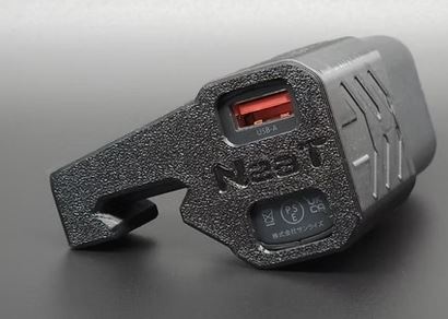 NBBT Power bank 2 x 5000mAH più PBH - Supporto per Power Bank - Supporto