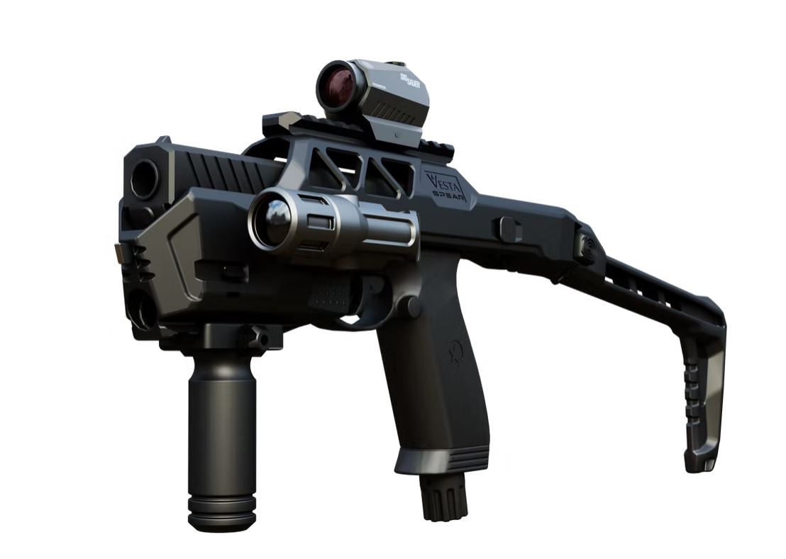 Vesta Kit de carabina de lança para Vesta PDW e Sentinel