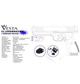 Vesta Combo Crossover Laser e Lanterna C1 - Picatinny