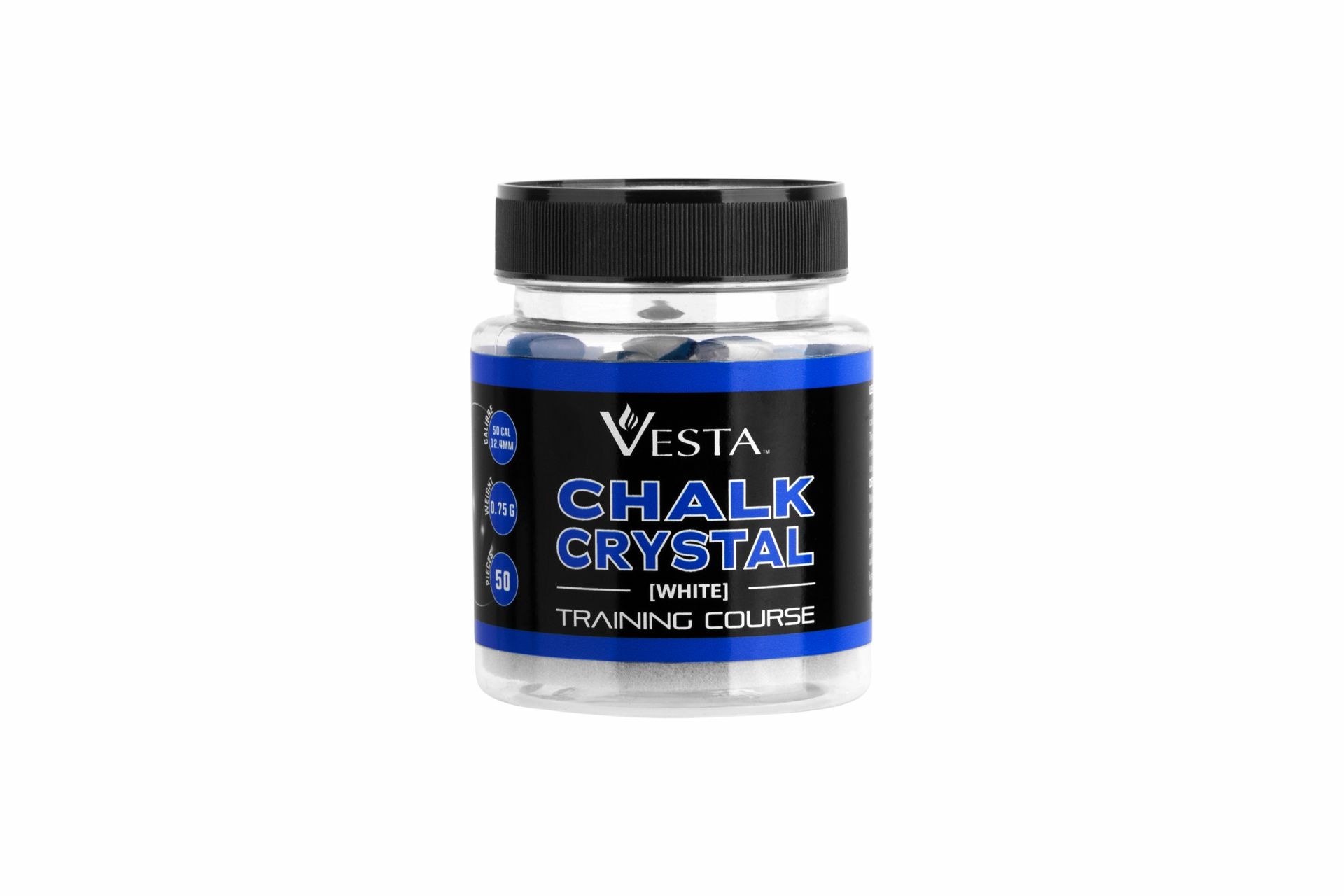 Vesta Chalk Crystal Balls Kal .50 - 50 Stück