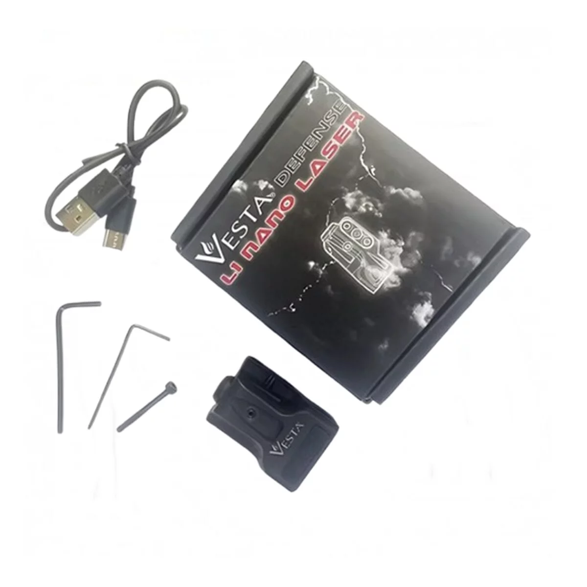 Vesta NL1 Nano Laser rosso - IPX6 resistente alle intemperie