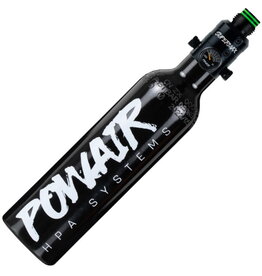 PowAir S3 HPA aluminum tank 0.2 liter, 13ci, 200 bar incl. SuperMax Premium HP regulator
