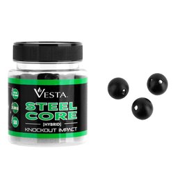 Vesta Bolas de impacto híbridas com núcleo de aço Knockout Cal. 50 - 50 peças