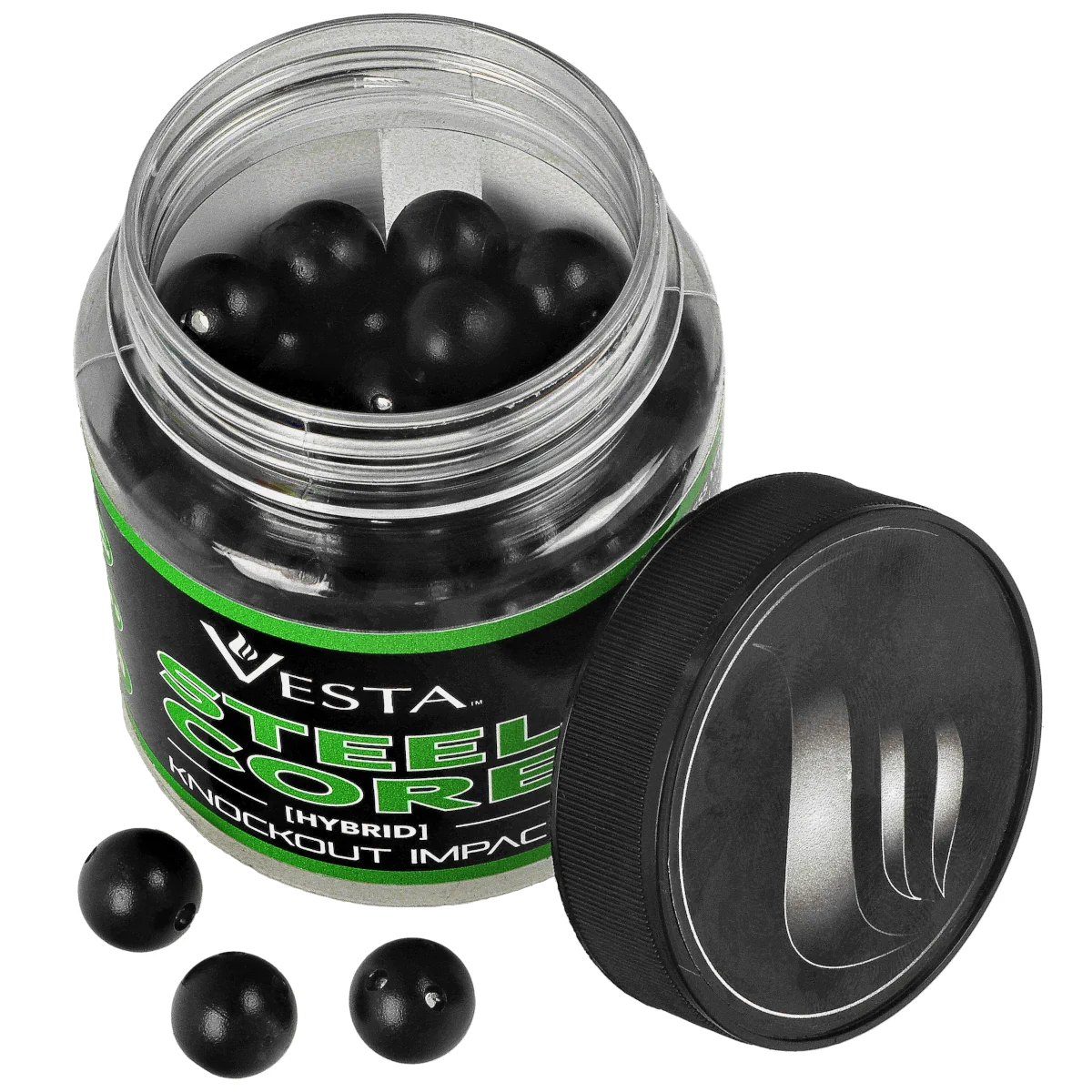 Vesta Steel Core Hybrid Knockout Impact Balls Kal .68 - 50 pieces