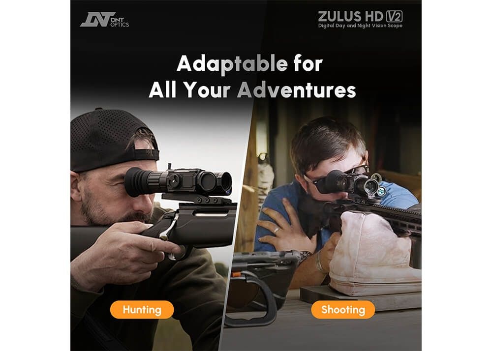 Arken Optics DNT Zulus V2 HD 5-20x LRF Day and Night Riflescope