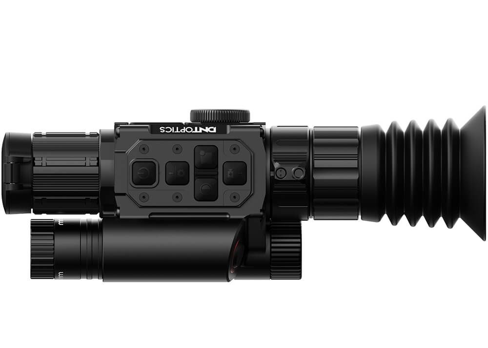 Arken Optics Luneta de rifle DNT Zulus V2 HD 3-12x LRF diurna e noturna