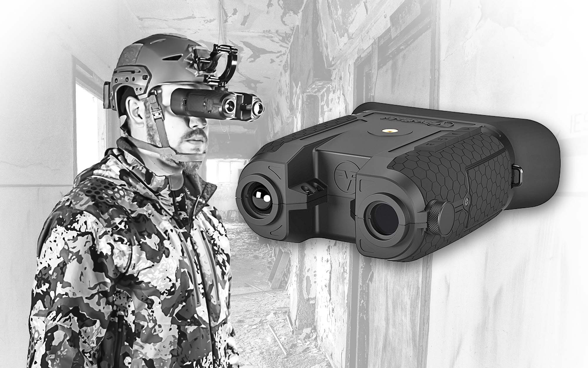 Firefield Dispositivo per la visione notturna Hexcore HD 1-3x