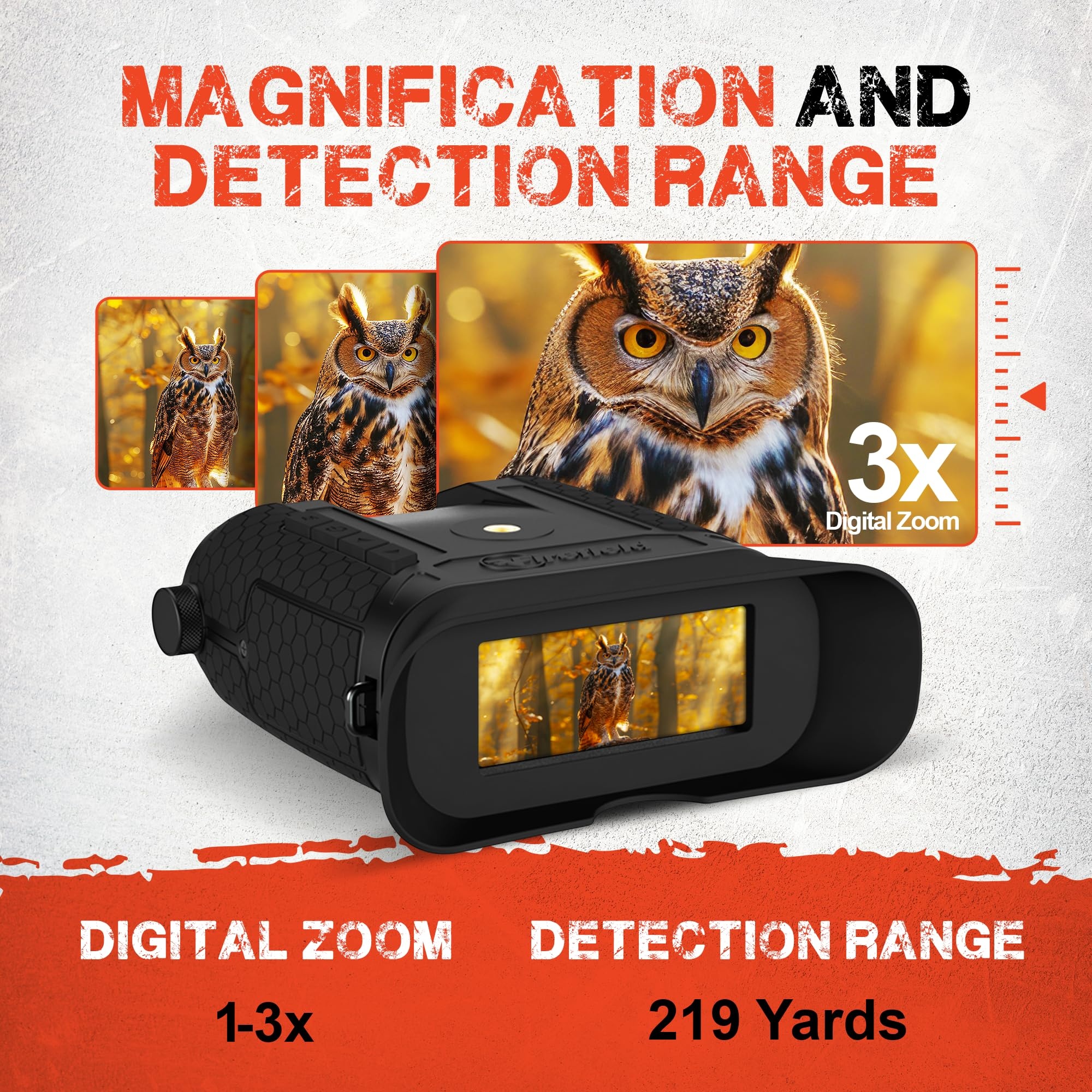 Firefield Dispositivo per la visione notturna Hexcore HD 1-3x