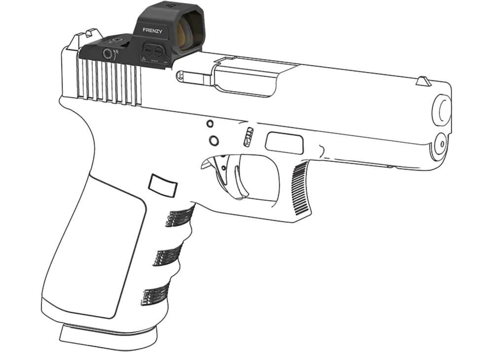 Vector Optics Frénésie 1x16x21 Glock MOS