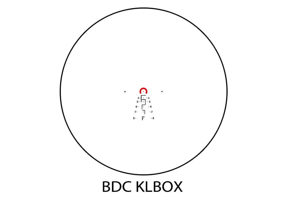 Arken Optics Lunette de visée LH-6 1-6x24 BDC KLBOX