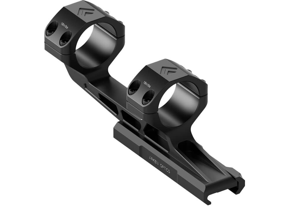Arken Optics Support cantilever rigide de précision 30 mm 0 MOA Weaver/Picatinny