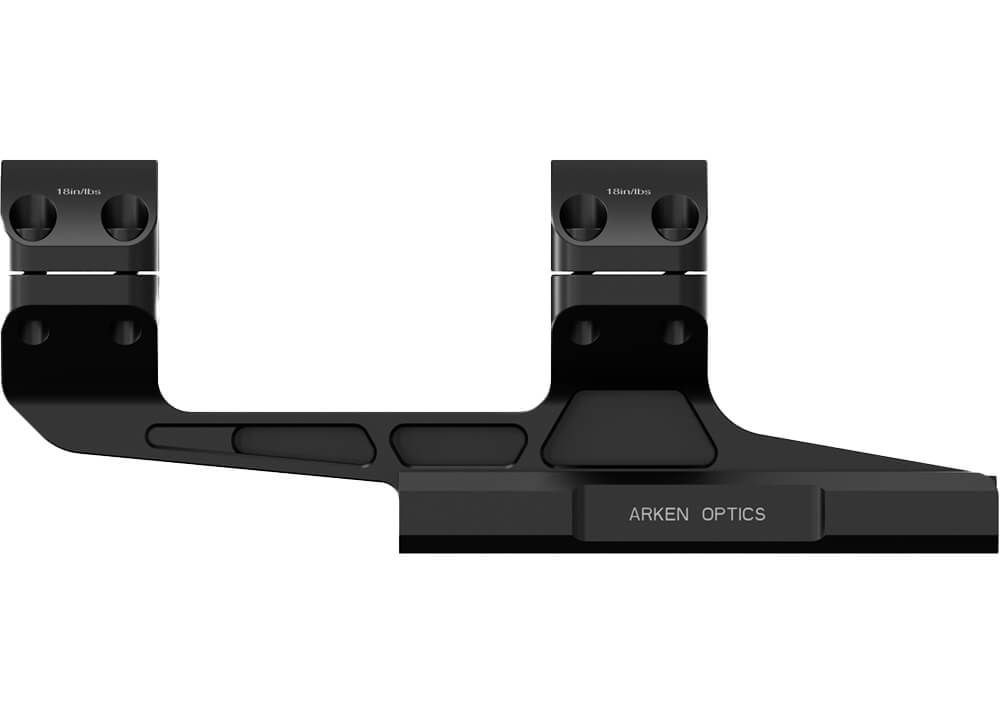 Arken Optics Montagem em cantilever de precisão rígida de 30 mm 0 MOA Weaver/Picatinny