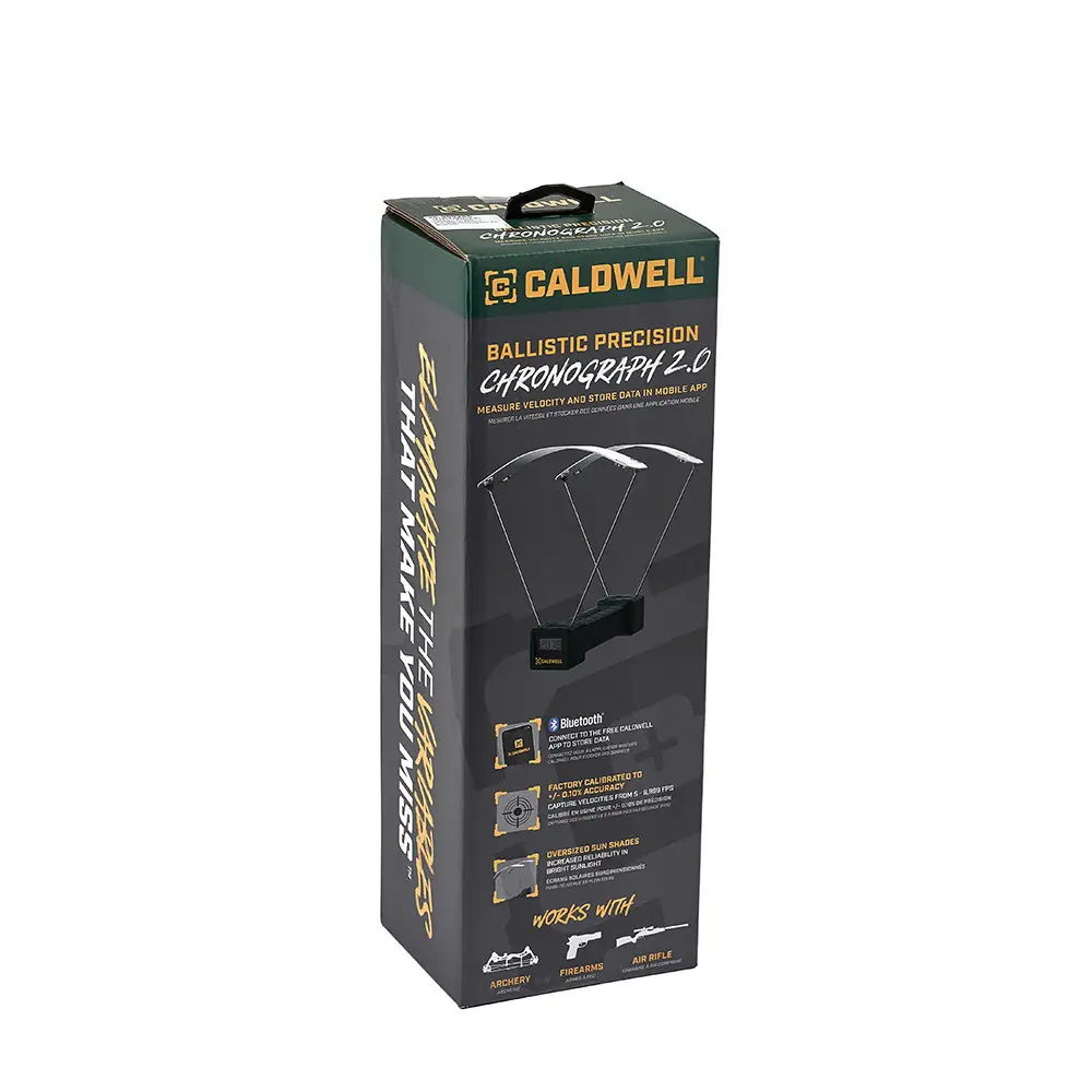 Caldwell Cronógrafo Balístico de Precisão 2.0 Bluetooth