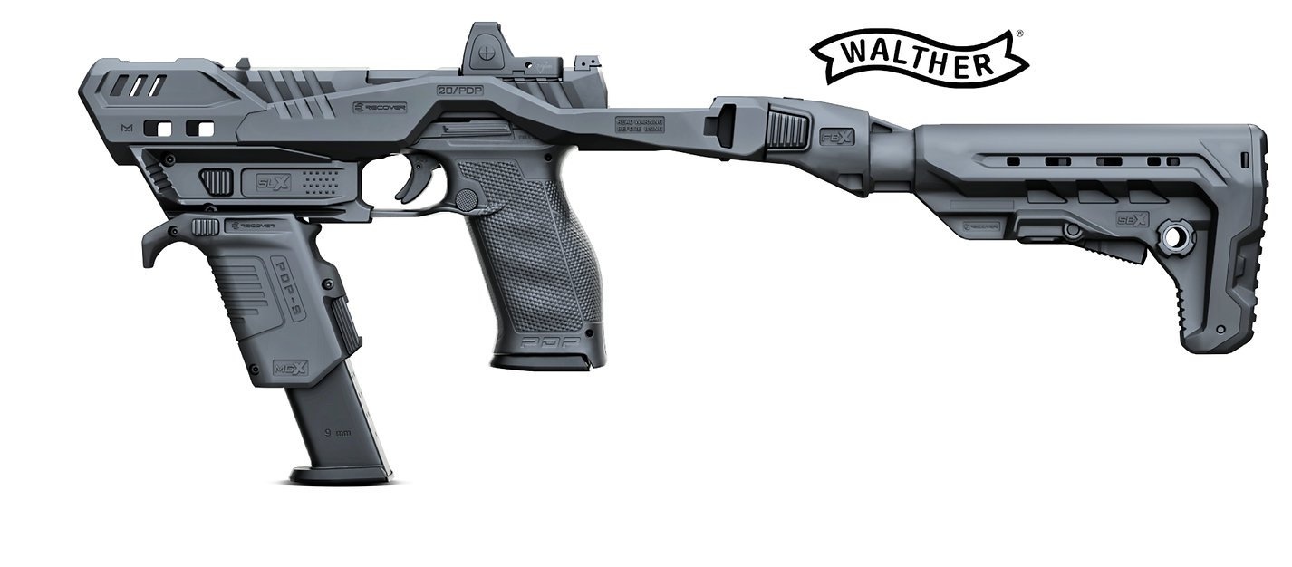 Recover Tactical Kit de conversión 20PDPX para Walther PDP