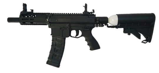 Valken  Marcador de paintball híbrido Milsig M17 G3 con cargador, calibre 68