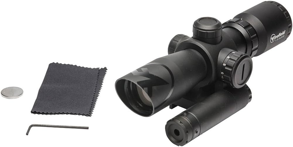 Firefield Cannocchiale da puntamento Barrage 1.5-5x32 con laser verde