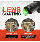 Firefield Barrage 2.5-10x40 riflescope with red laser