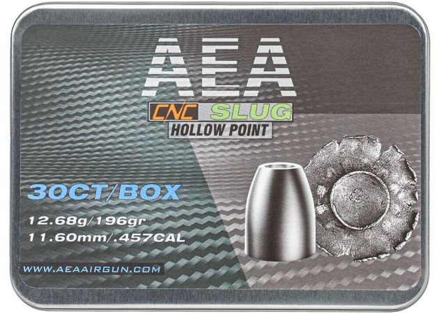 AEA Proiettili per carabina ad aria compressa Exact CNC a punta cava - 30 pezzi