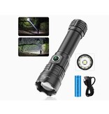 WADSN High Power LED Zoom Taschenlampe mit Picatinny Mount