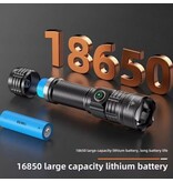 WADSN Lampe torche LED haute puissance avec zoom et monture Picatinny