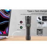 WADSN Lanterna LED Zoom de alta potência com montagem Picatinny