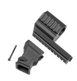 HD24 Portacargador y tapa de cañón con rieles Picatinny de 3 vías para Pistelle X-68