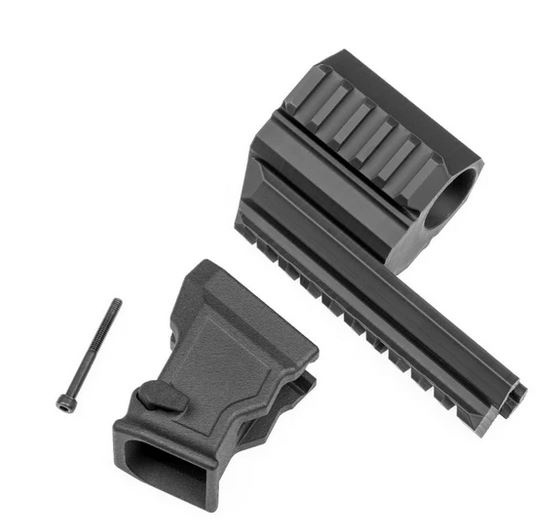 HD24 Porta caricatore e copri canna con guide Picatinny a 3 vie per Pistelle X-68