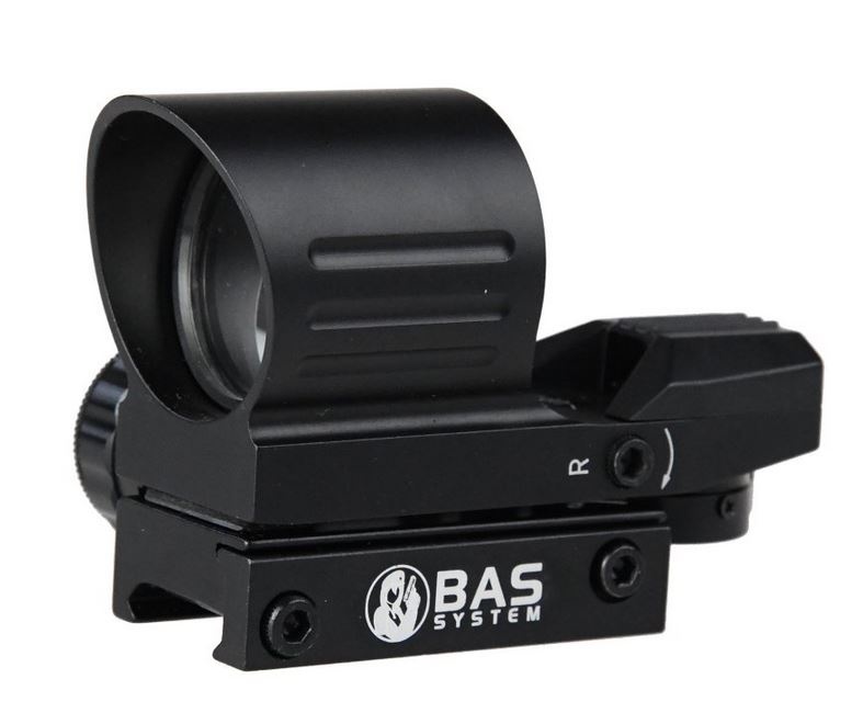 BAS System HD111 – Open reflex sight with interchangeable reticle & dual-color