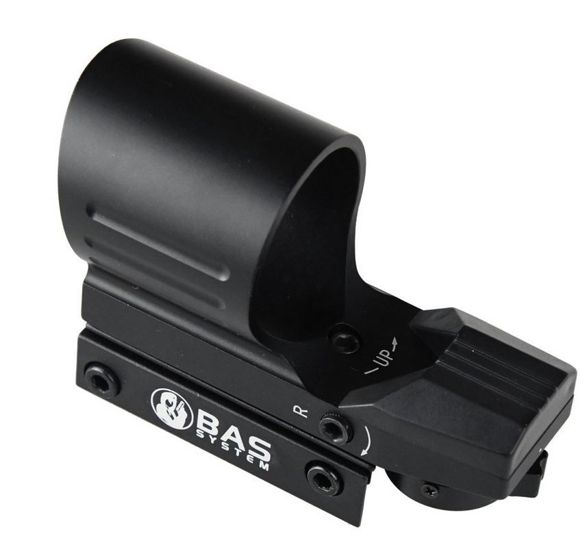 BAS System HD111 – Open reflex sight with interchangeable reticle & dual-color
