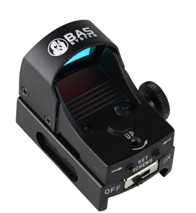 BAS System Red Dot Mini HD107R – mirino reflex compatto
