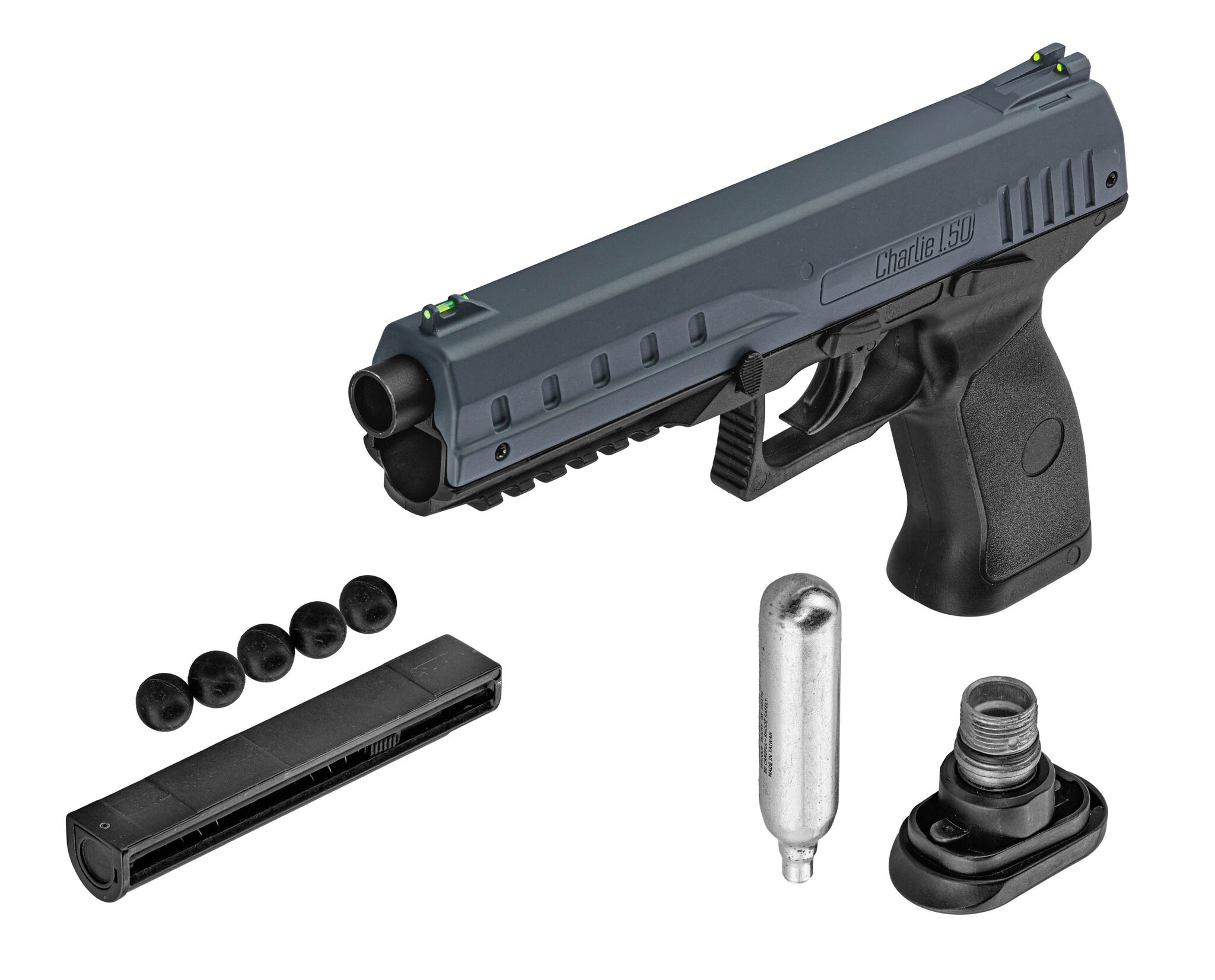 Chiappa Charlie 1.50 Cal. 50 RAM - 20 Joules - ensemble complet