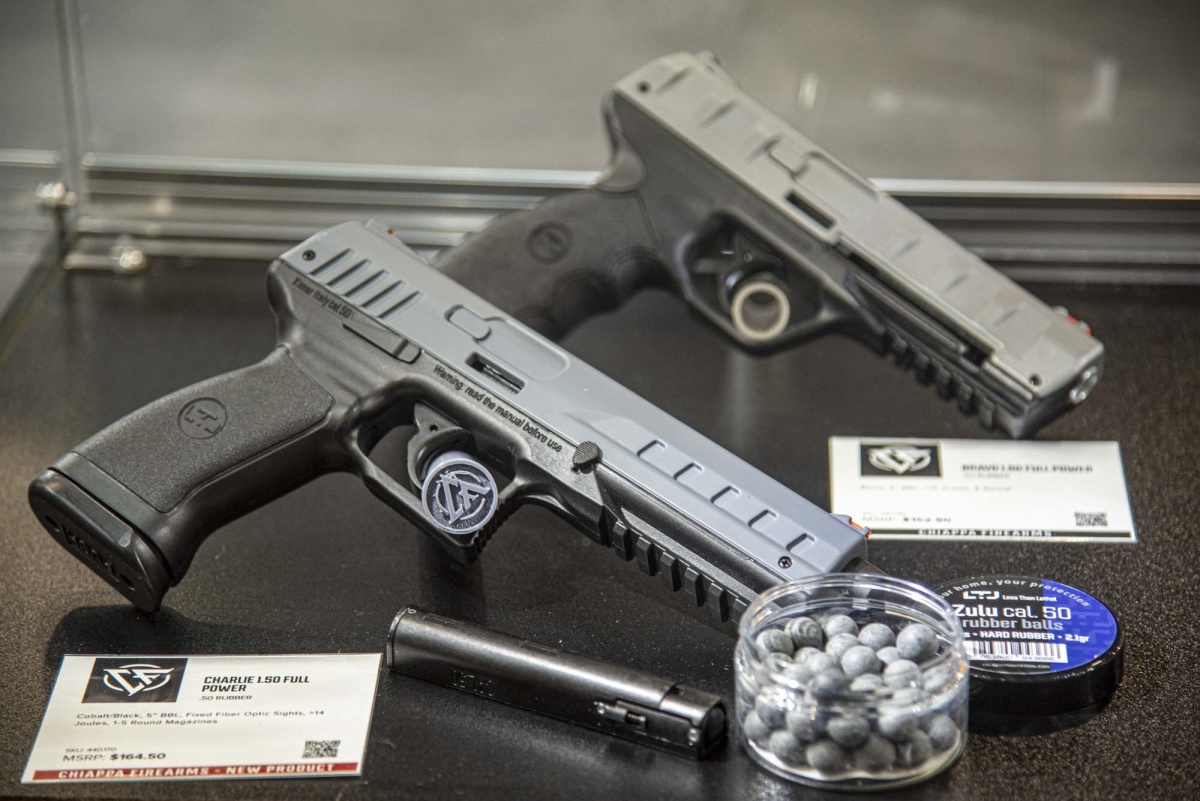 Chiappa Charlie 1.50 Cal. 50 RAM - 20 julios - juego completo