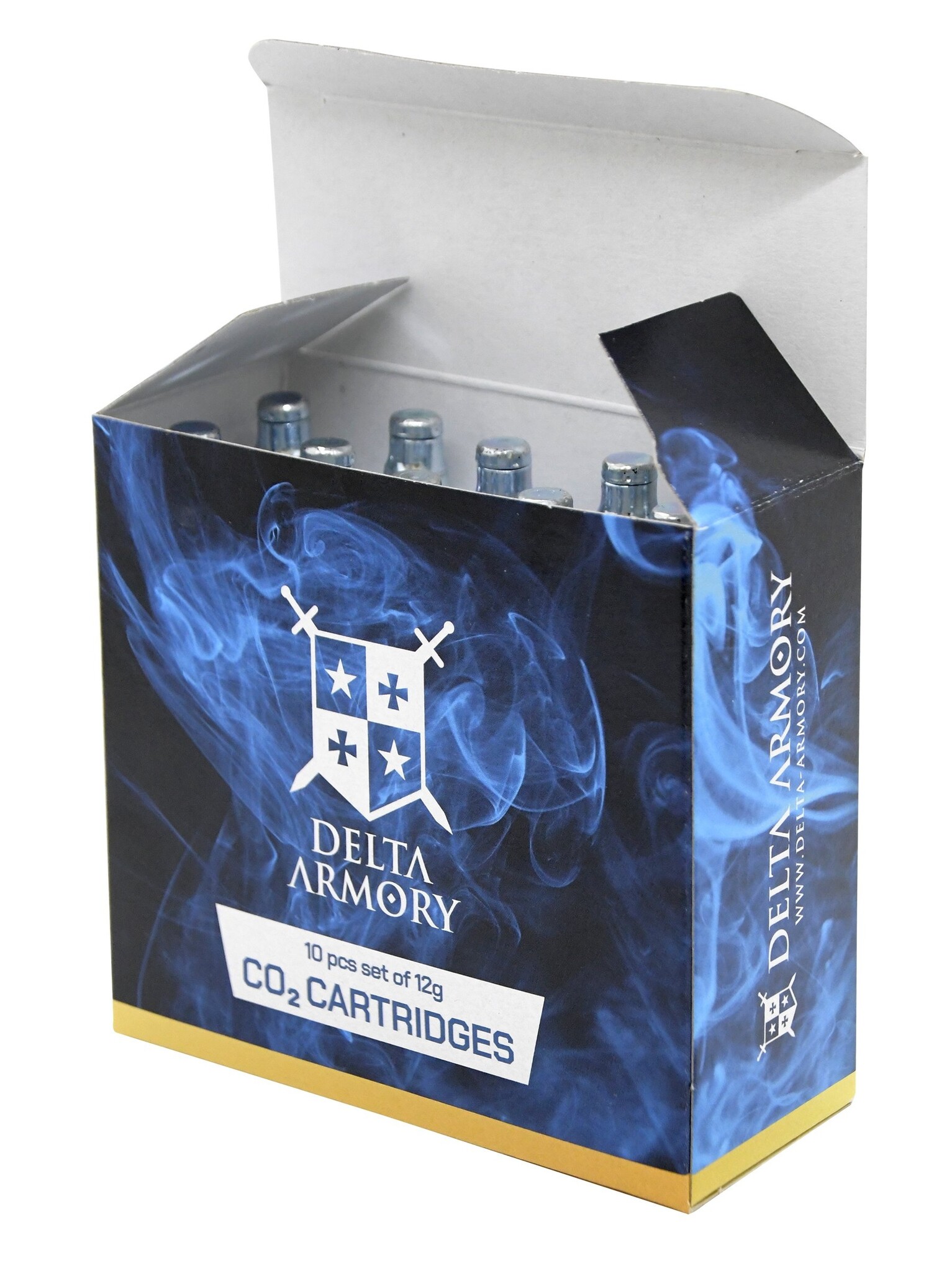 Delta Armory 12g CO2 capsules - 10 pieces
