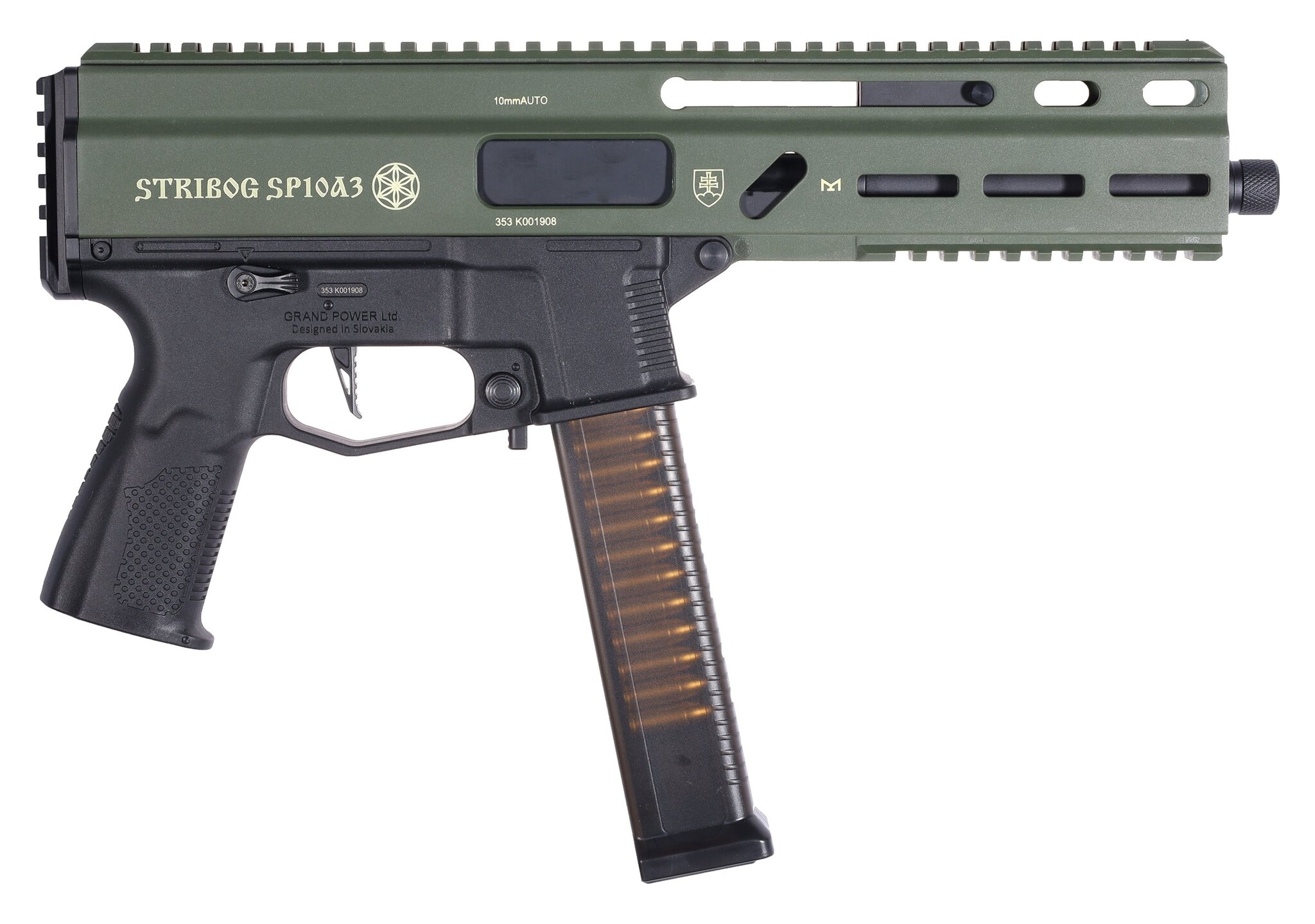 Delta Armory STRIBOG SP10A3 AEG Charlie Upgrade - 1,30 Joule