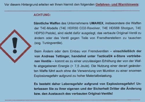 Z-RAM Z-Extension +8 Joule Tuning Kammerverlängerung für alle Umarex T4E RAM Modelle