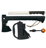 Albanoix tactical axe with fire starter & saw
