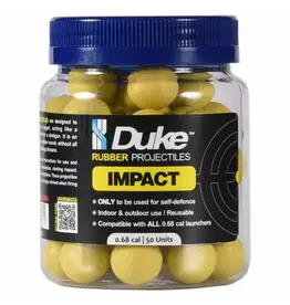 Duke Defence Rubber Impact Projectiles Cal. .68