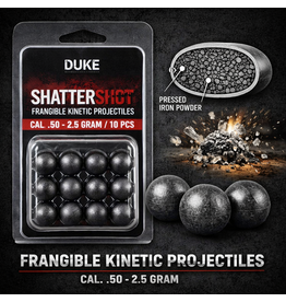 Duke Defence ShatterShot Frangible Kinetic Eisen Projektile – Kal. .50
