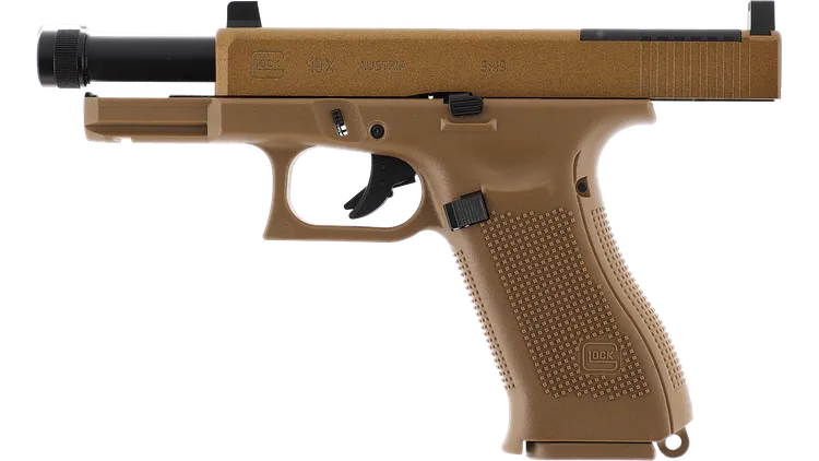Glock 19X MOS Co2 GBB Coyote 1 Joule AirSoft