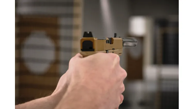 Glock 19X MOS Co2 GBB Coyote 1 Joule AirSoft