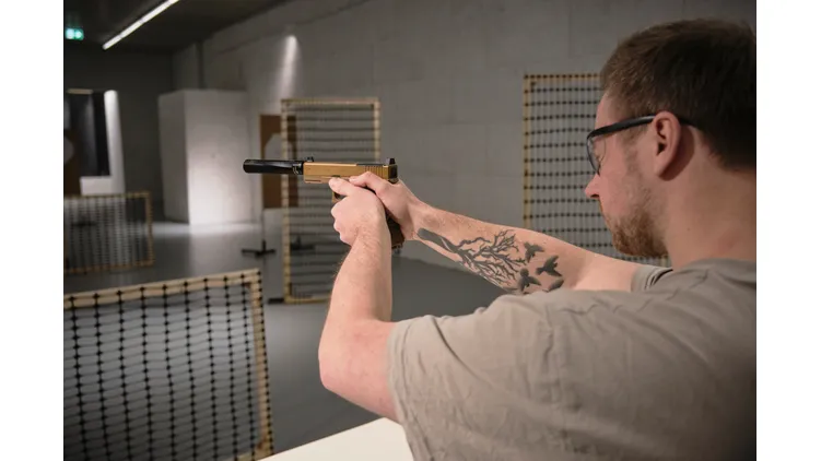 Glock 19X MOS Co2 GBB Coyote 1 Joule AirSoft