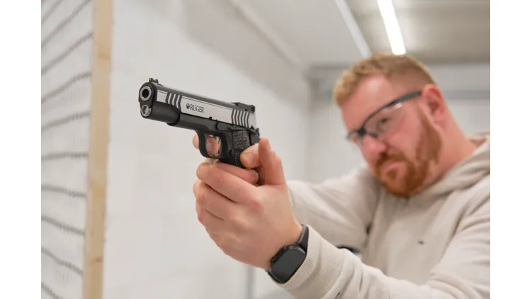 Ruger SR1911 Competition CO2 GBB Dwukolorowe wykończenie 1,30 Joule AirSoft