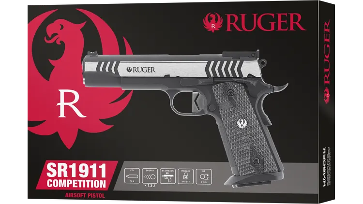 Ruger SR1911 Competition Co2 GBB Two-Tone-Finish 1,30 Joule AirSoft