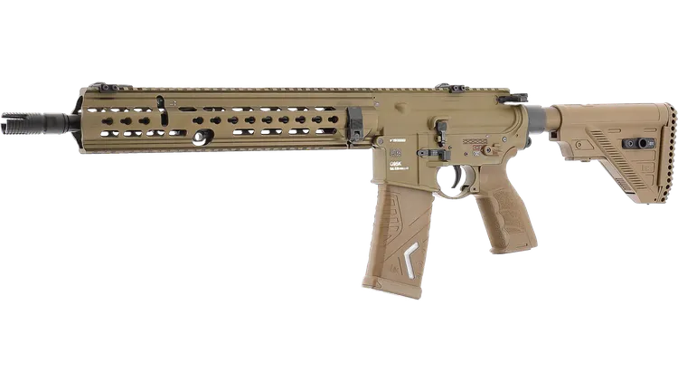H&K G95K AEG 1.60 Joule AirSoft - zielono-brązowy
